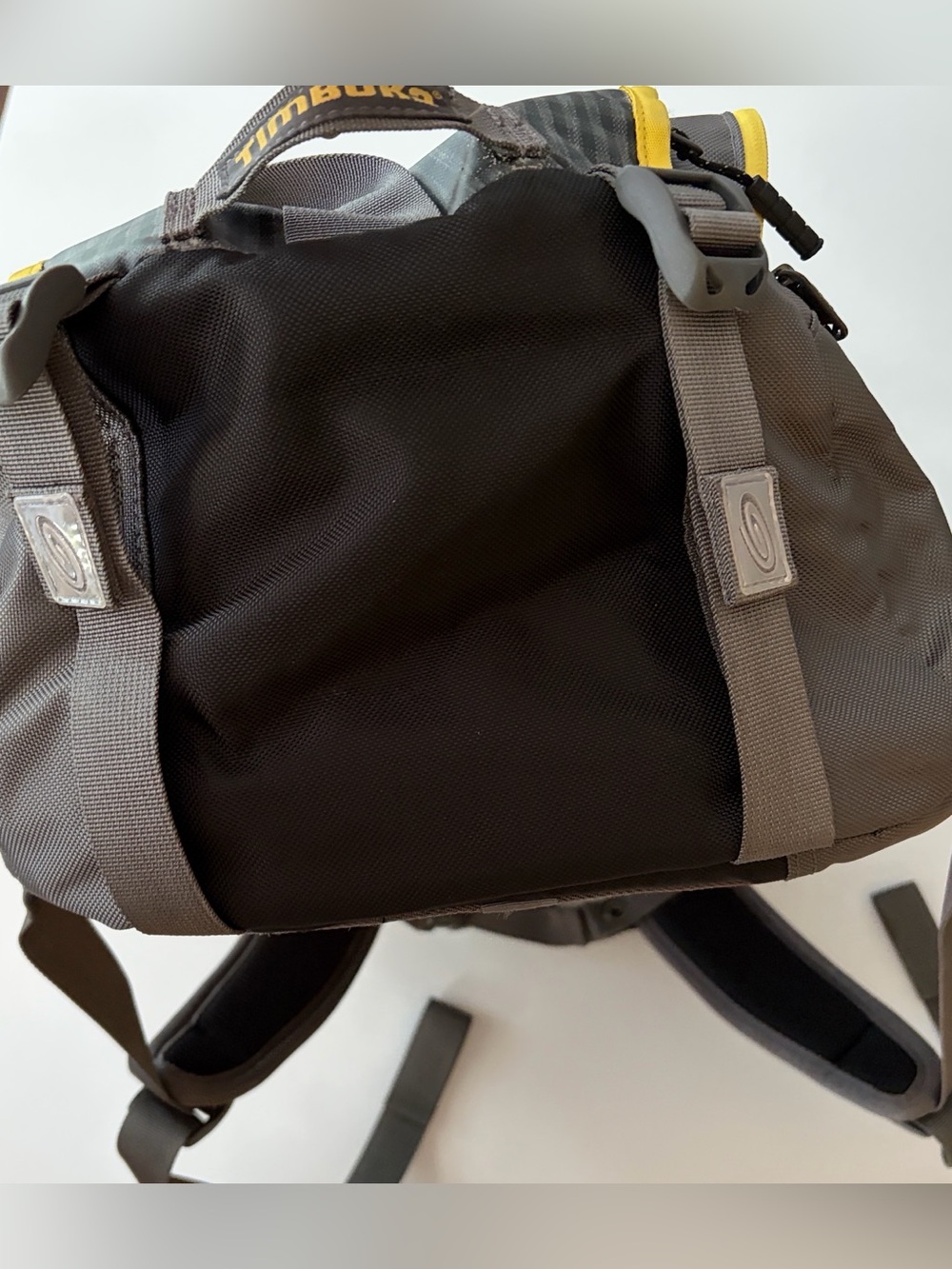 Timbuk2 Phoenix Laptop Backpack Gray Yellow - Picture 10 of 15